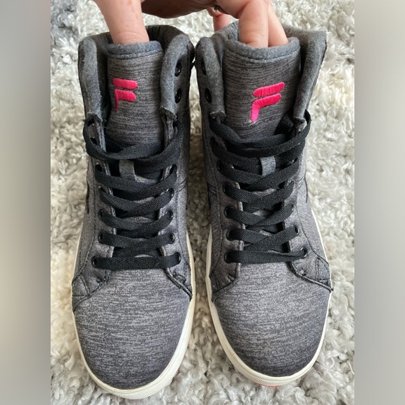Fila size 8 grey high tops - Picture 4 of 6